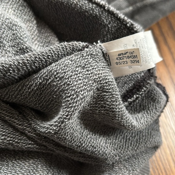 Aerie x Keith Haring NYC Dark Gray Art to Wear Grunge Distressed Sweatshirt XS - Picture 8 of 11